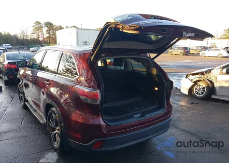 2016 Toyota Highlander Xle V6 из США, поврежденный, VIN 5TDJKRFH3GS301224